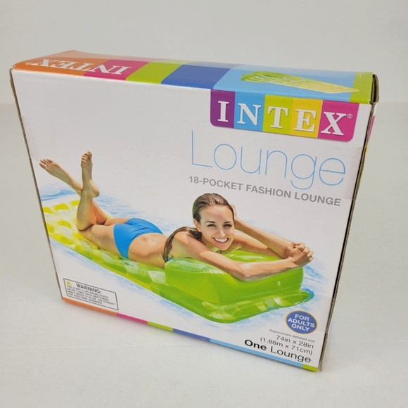 Intex 18- Pocket Green Fashion Lounge - Picture 1 of 3